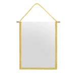 Gagliardetto rettangolare personalizzato, modello 32. Foto del gagliardetto neutro.