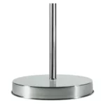 Base per asta stendardo in acciaio inox cromato a 1 sede. Articolo 208.