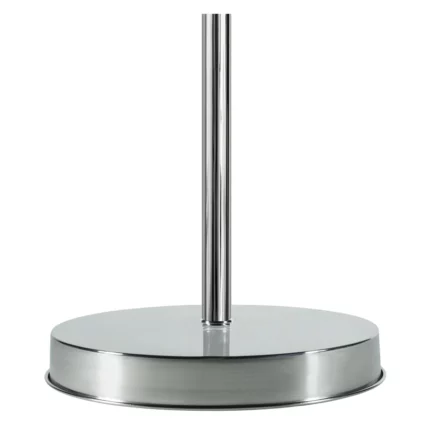 Base per asta stendardo in acciaio inox cromato a 1 sede. Articolo 208.