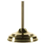 Base per asta stendardo in ottone dorato a 1 sede. Articolo 133-1.