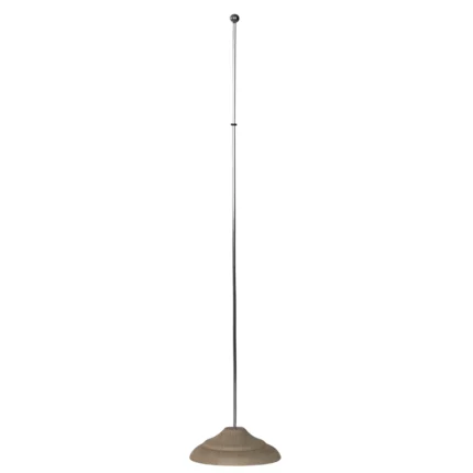 Basetta per gagliardetti. Foto accessorio con base in legno. Codice 269.