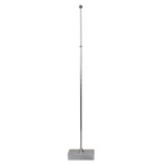 Basetta per gagliardetti. Foto accessorio con base in marmo a 1 astina. Codice 267.