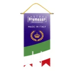 Gagliardetto speciale personalizzato, modello 27. Foto frontale.
