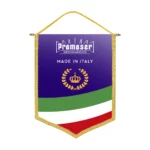Gagliardetto speciale personalizzato, modello 28. Foto frontale.