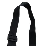 Tracolla per borsa porta Stendardi e Gonfaloni. Tracolla in nylon di colore nero. Articolo TR. Foto del particolare.