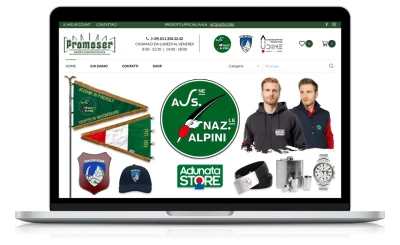 Adunata Store. Shop online dedicato all'Associazione Nazionale Alpini.