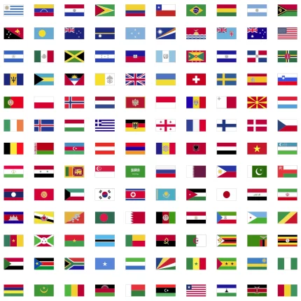 Bandiere Nazioni del mondo. Produzione e stampa bandiere.