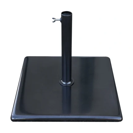 Base in ferro nera, da 10 chili, per bandiere a goccia e per bandiere a vela.